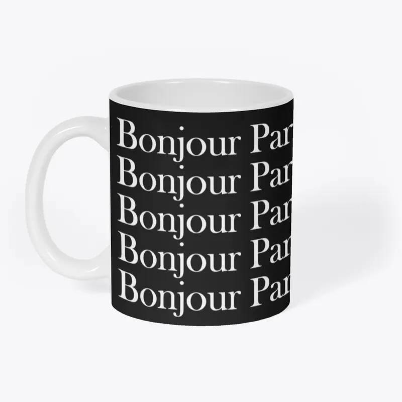 Bonjour Paris MUG A&B