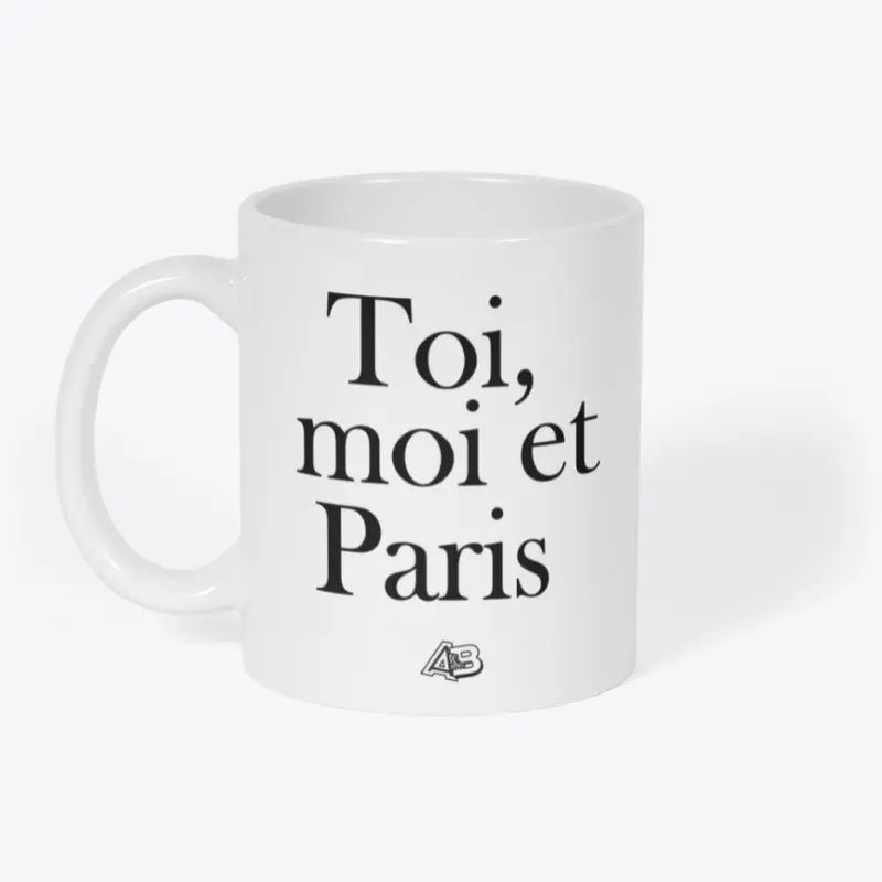 Toi, moi et Paris A&B mug